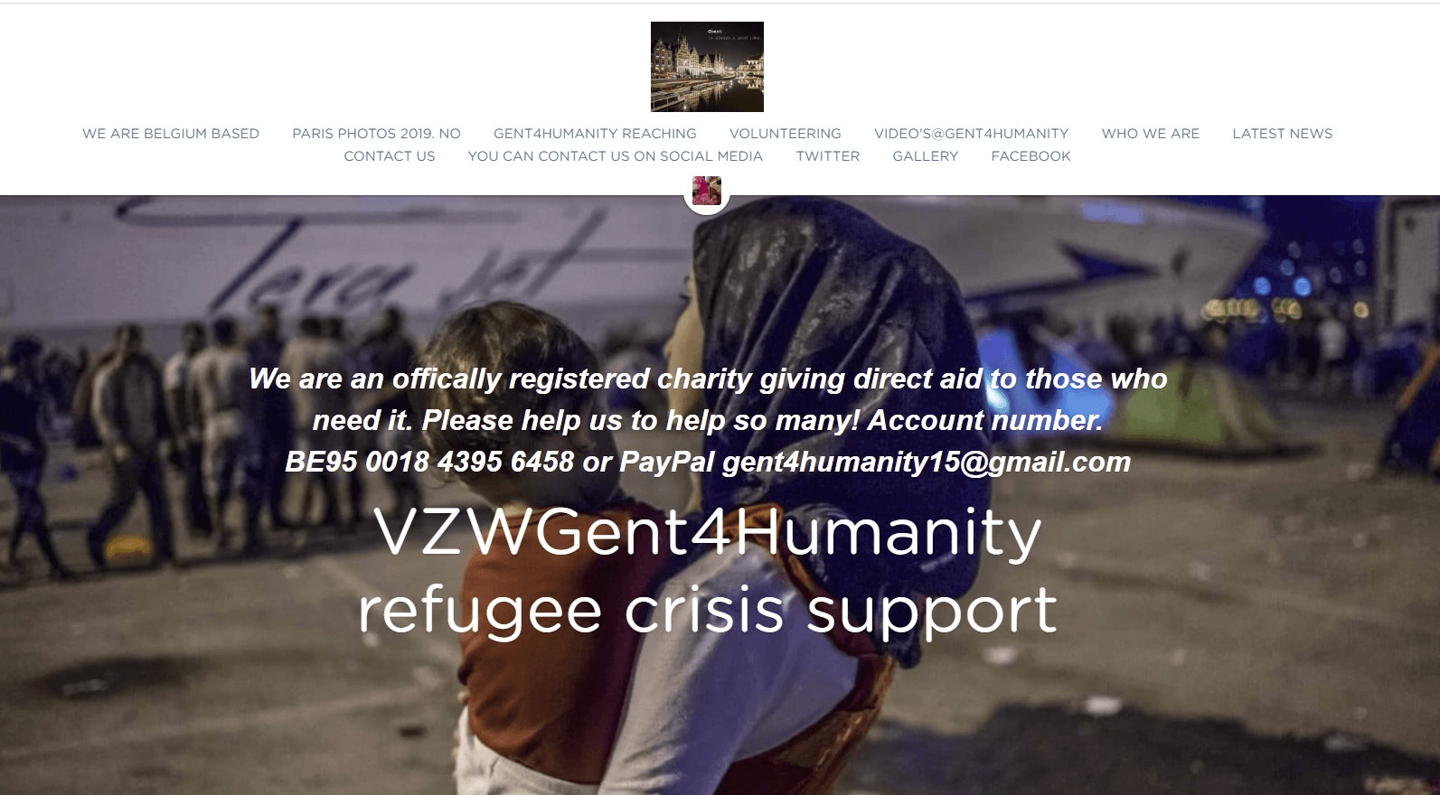 Strikingly用戶的非營利公司網站範例一 Strikingly用戶的非營利公司網站範例一